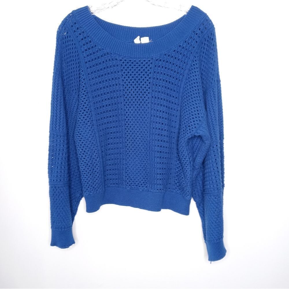 Anthropologie Moth blue sweater size XS